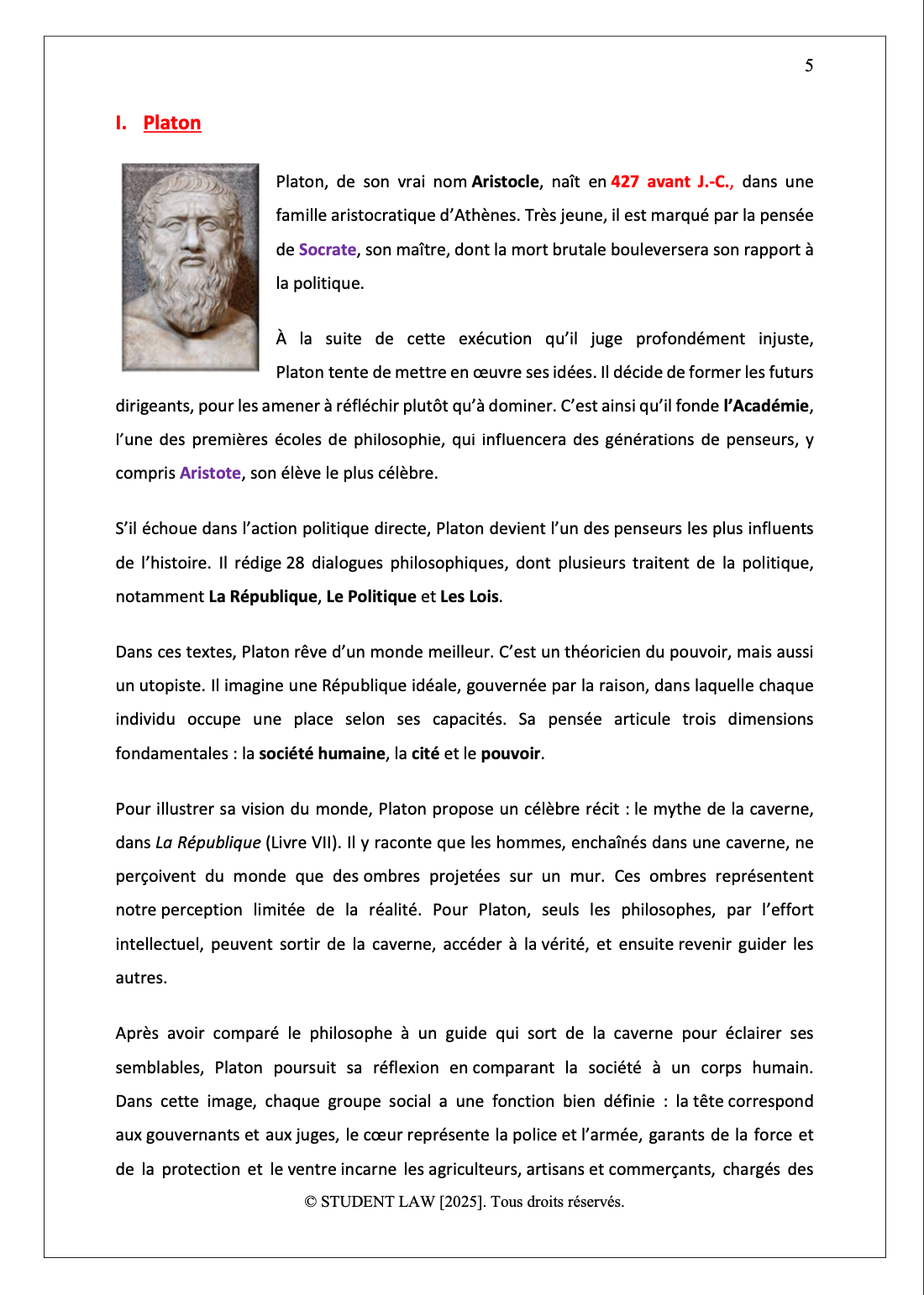 Sociologie Politique - Cours synthétisé