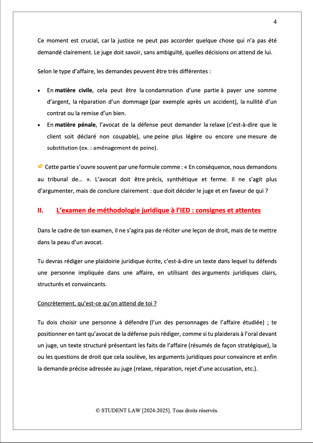La plaidoirie juridique