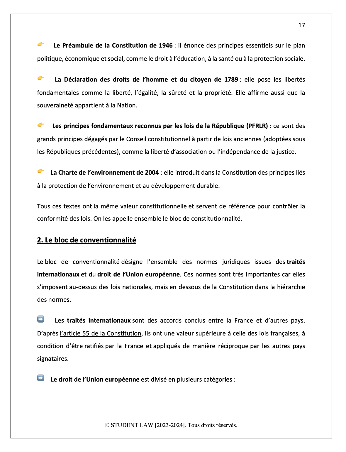 Droit Constitutionnel - S1