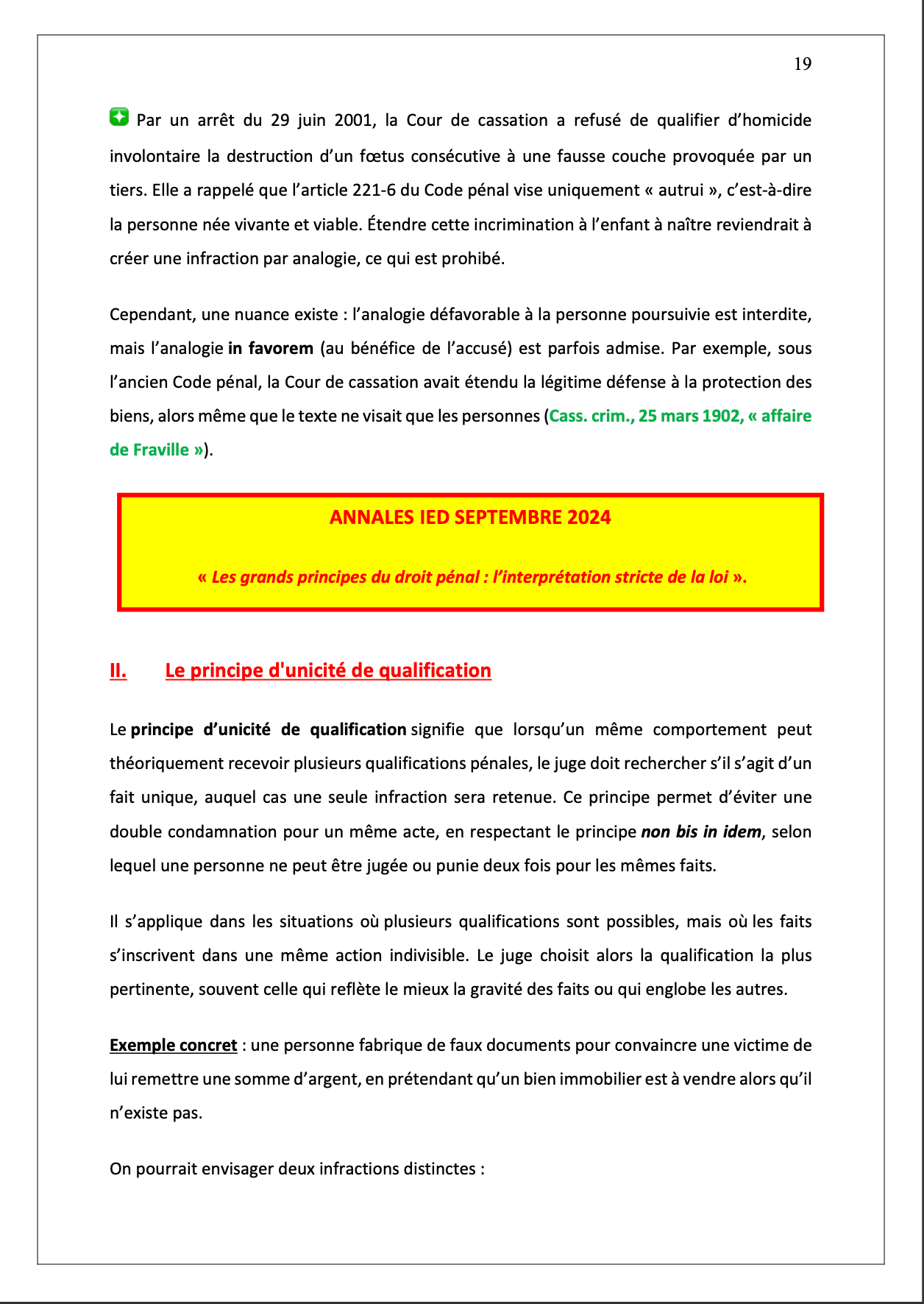 Droit pénal - L2