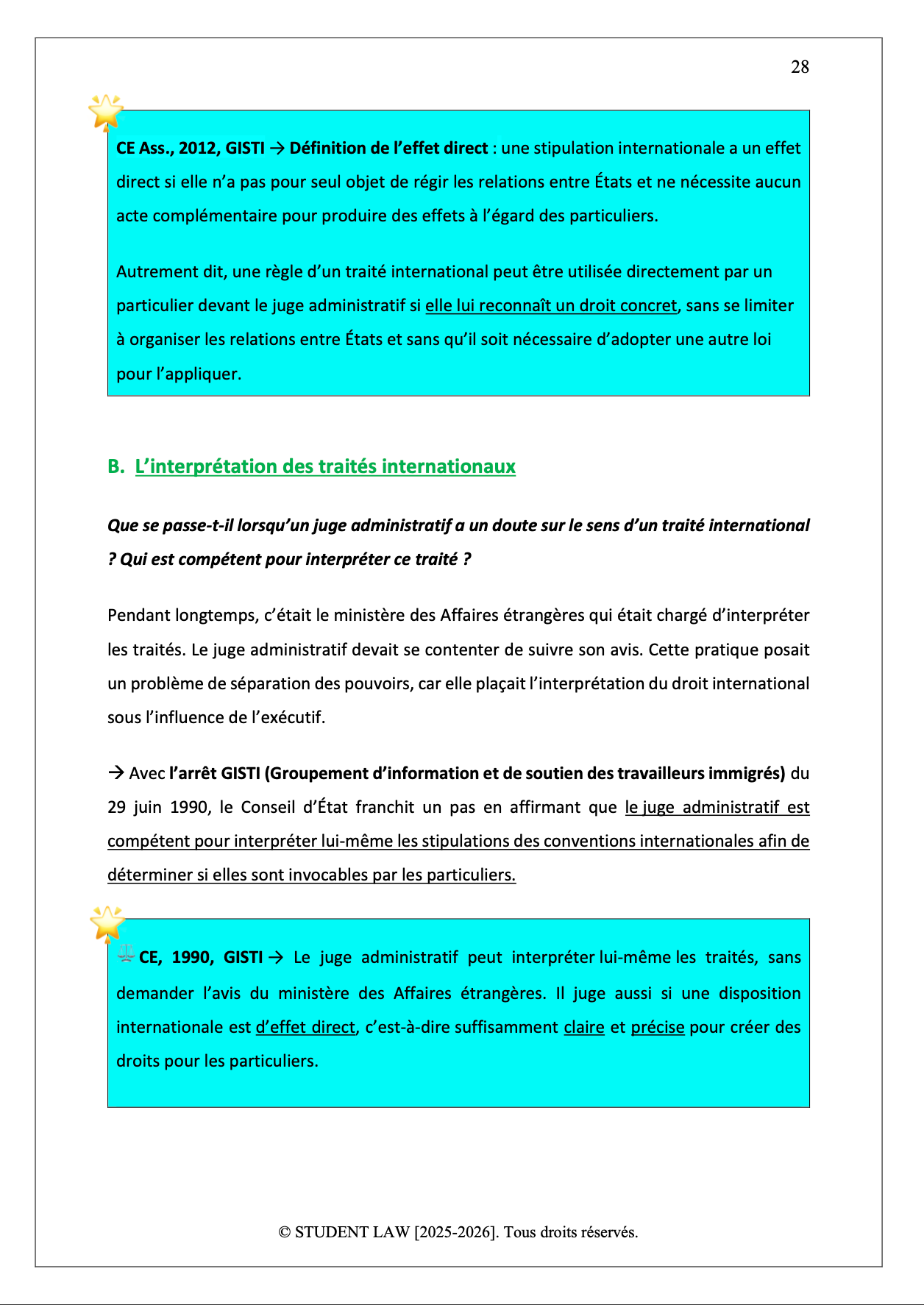 Droit Administratif - S3