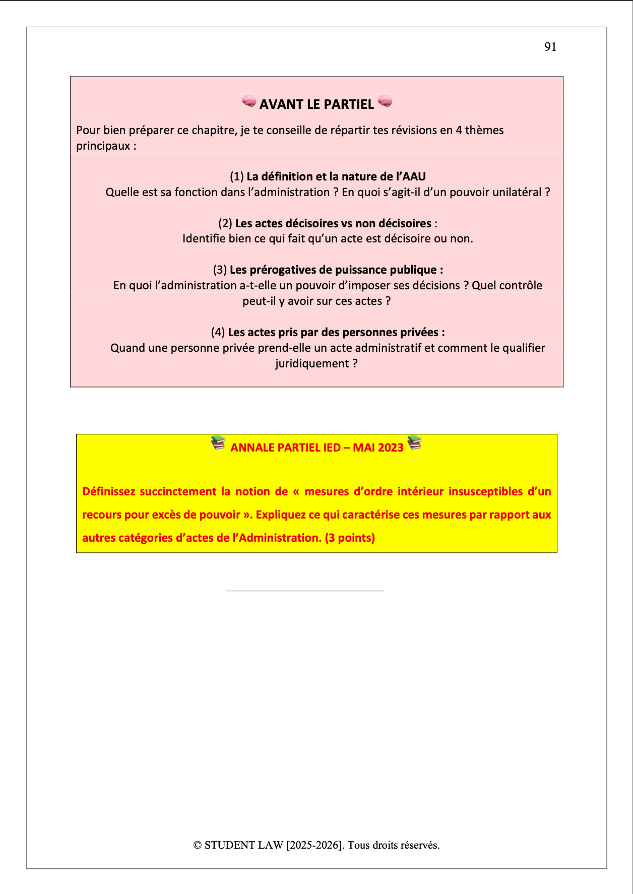 Droit Administratif - S3