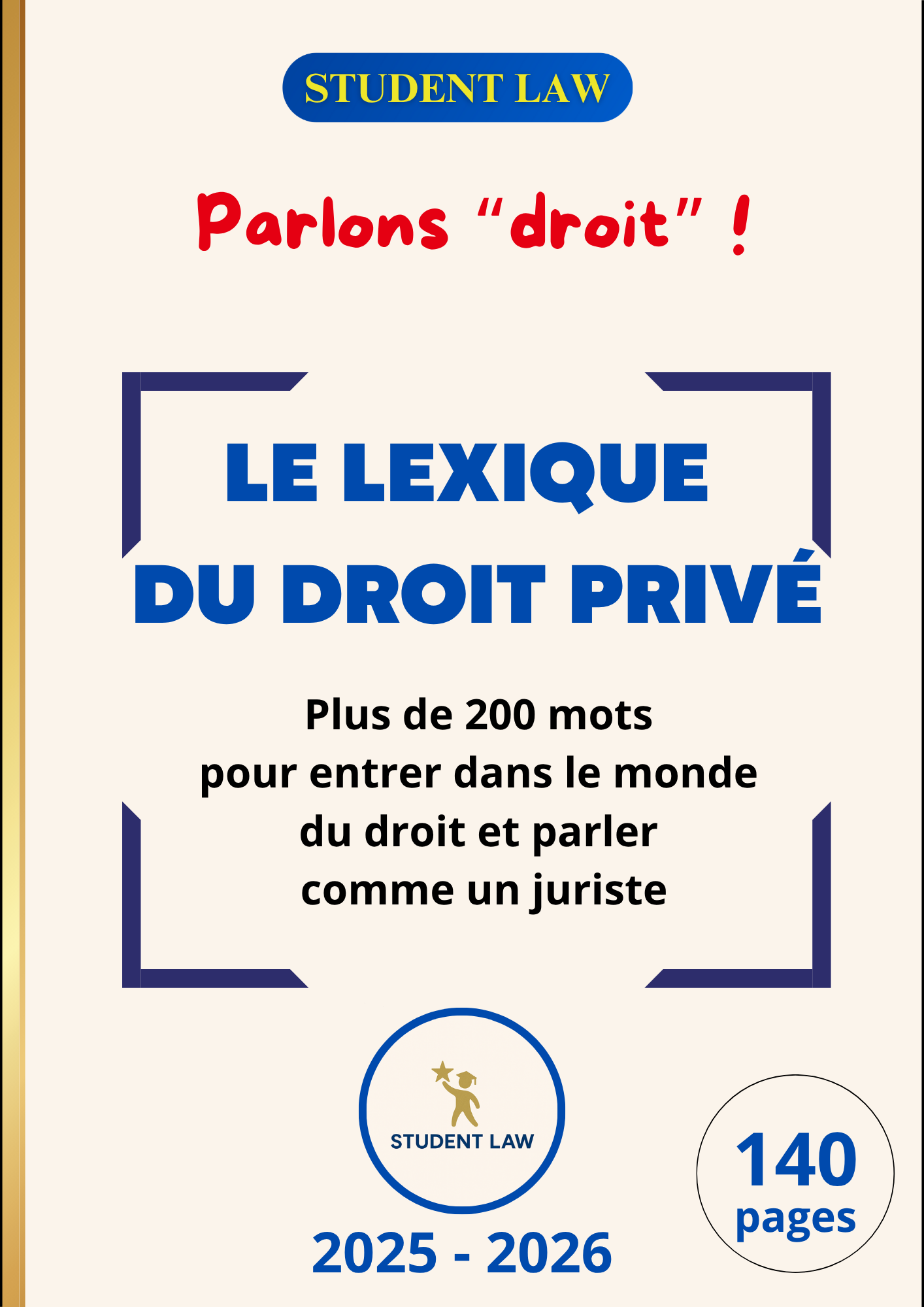 Le lexique du droit privé