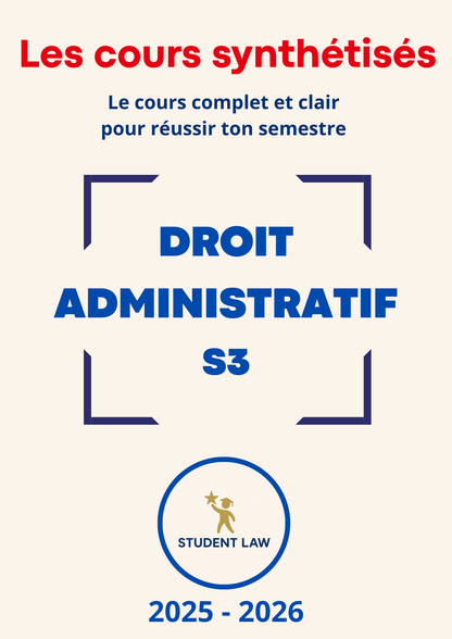 Droit Administratif - S3