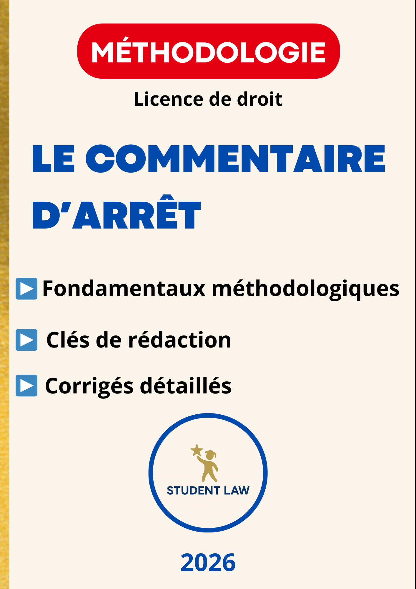 Commentaire d'arrêt - Méthodologie