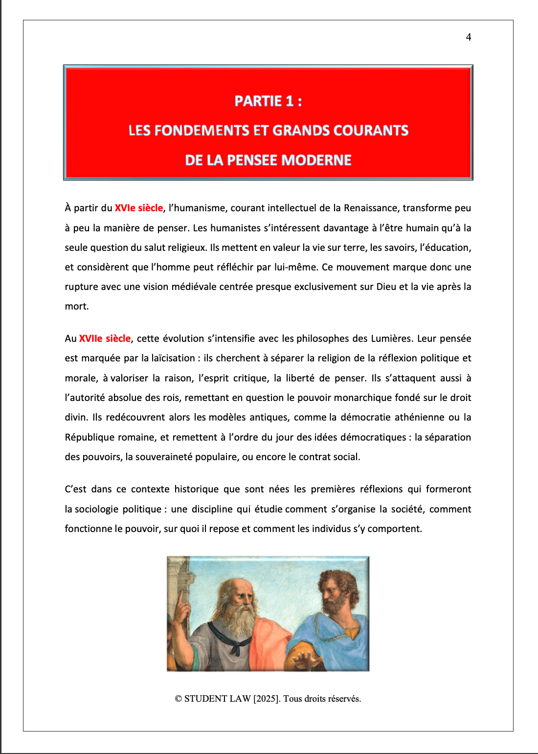 Sociologie Politique - Cours synthétisé
