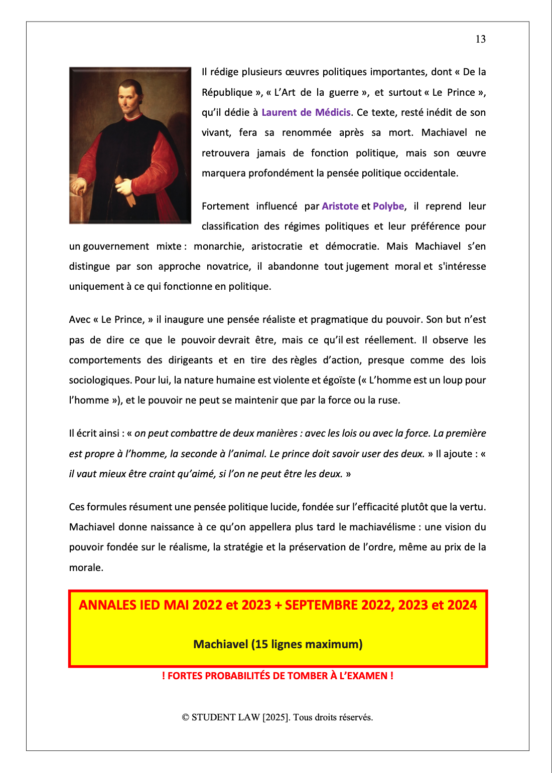 Sociologie Politique - Cours synthétisé