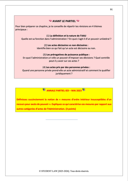 Droit Administratif - S3