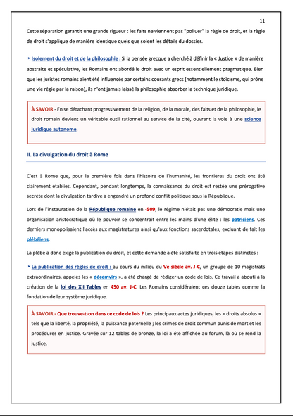 Intégral de révision - Introduction Historique au Droit (2026)