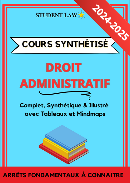 Droit Administratif - S3 - Cours synthétisé