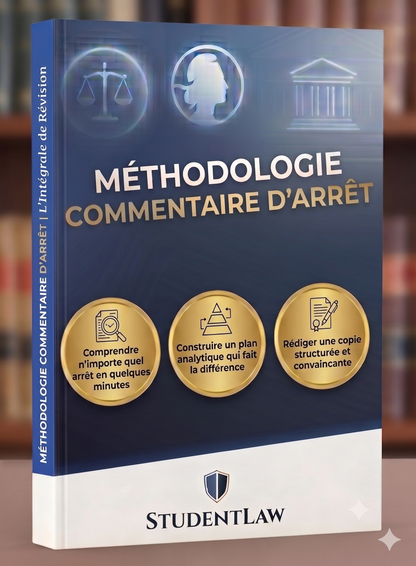 Méthodologie du Commentaire d'Arrêt — Licence de Droit (L1/L2)