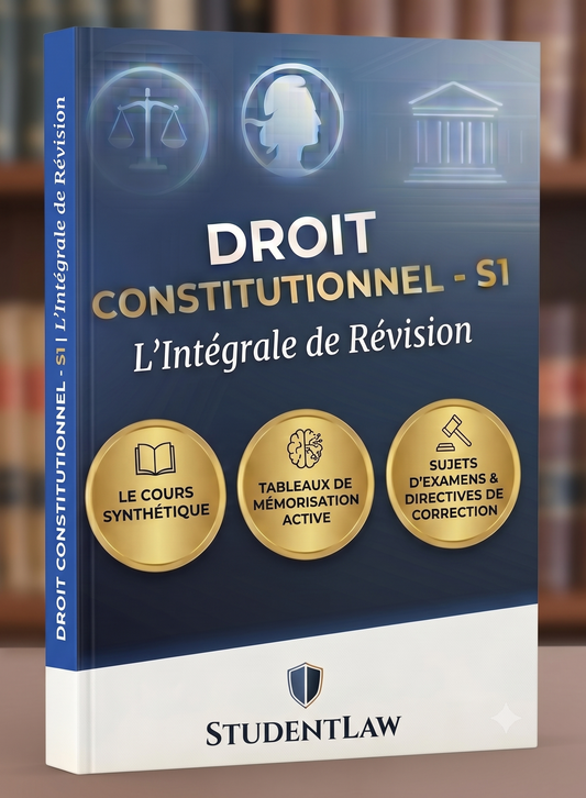 Intégral de révision - Droit Constitutionnel - S1 (2026)