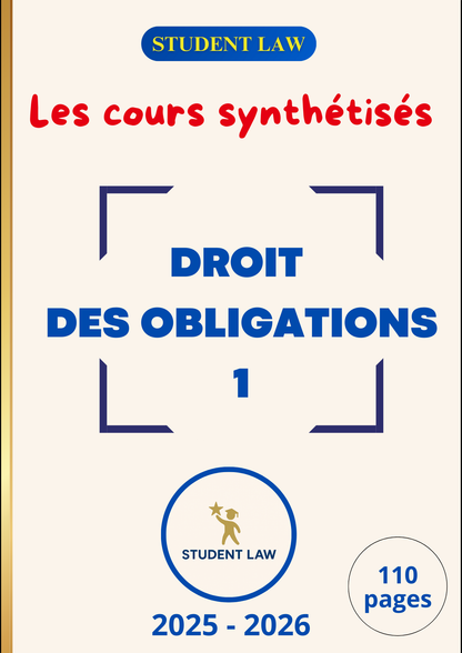 Droit des obligations - S3 - (Contrats)