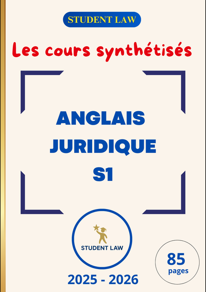 PACK S1 RÉUSSITE - Cours synthétisés