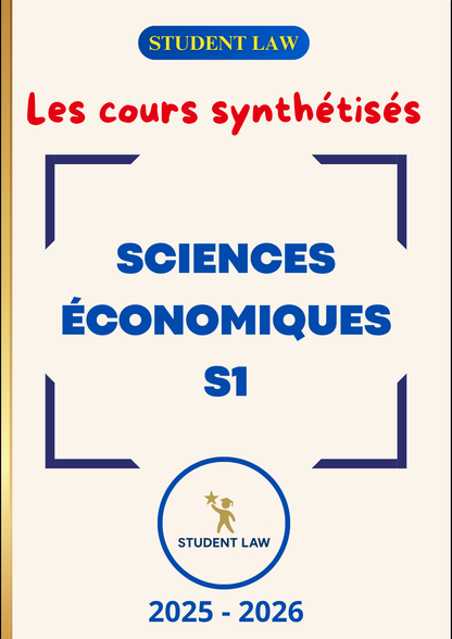 PACK S1 EXPERT - Cours + Méthodologie